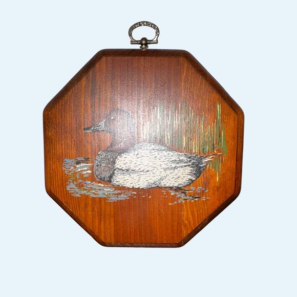 Vintage Wooden Duck Wall Plaque – Rustic Cabin Decor - Picture 9 of 9